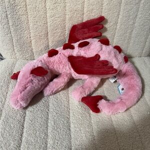 Authentic Jellycat Heart Dragon Valentine’s Limited Edition NWT Ships From USA